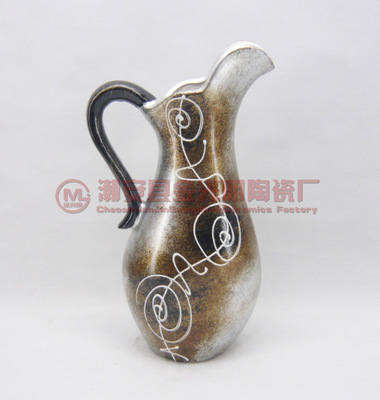 复古欧美风格浮雕工艺花瓶 高档家居装饰与礼品之选