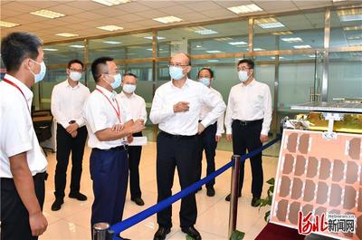 许勤在石家庄市调研检查通信系统开发集成工作